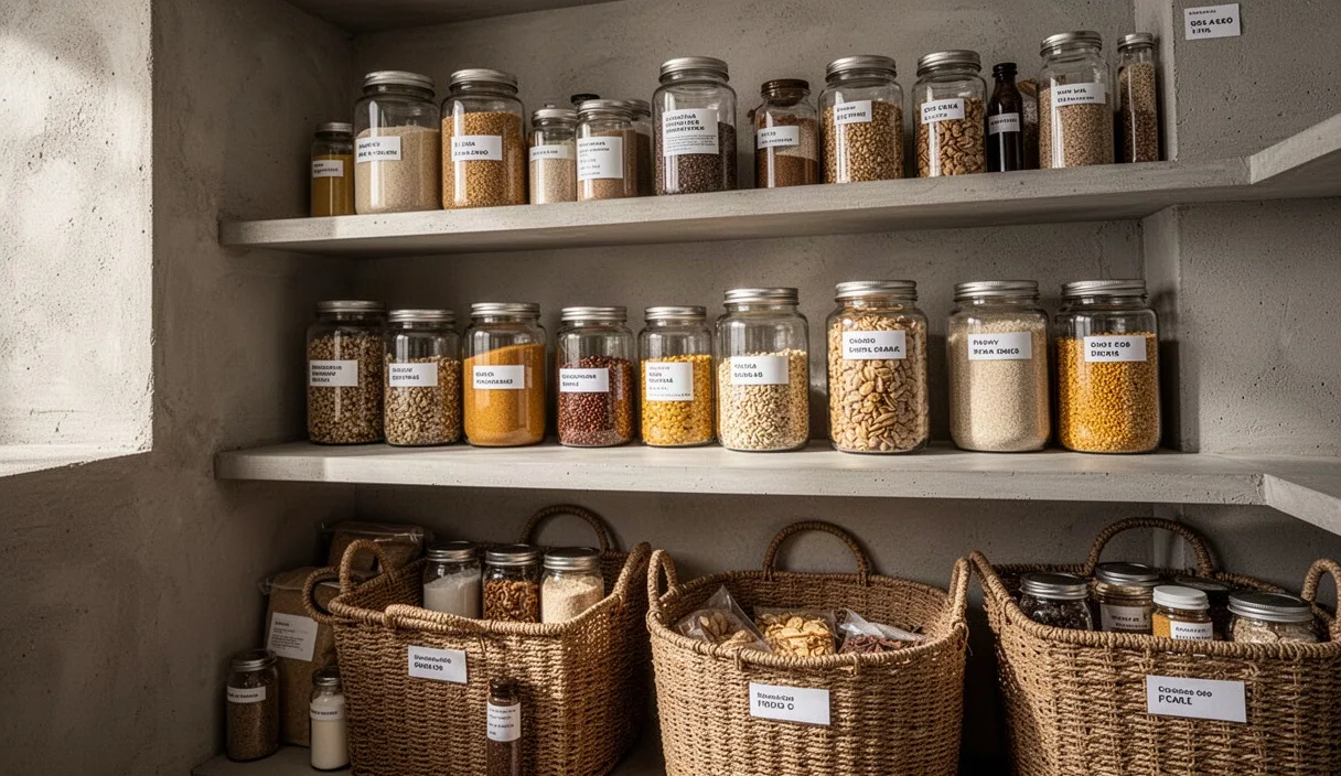 Cómo organizar la despensa para cocinar con lo que tienes